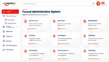 Main Workspace — Integrated Funeral Administration System