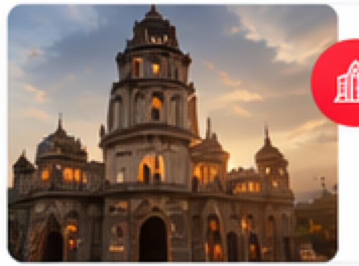 Historic architecture near IntelliaTech Indore office