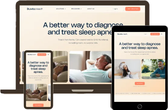 Healthcare App product interface